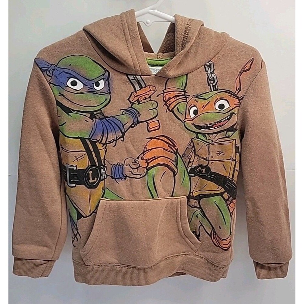 Vtg Niokelodeon Teenage Mutant Ninja‎ Turtles Pullover hoodie size 3T